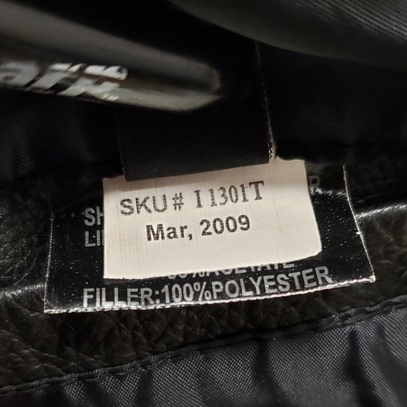 Interstate Leather Black Biker Motorcycle Vest 4XL-T - Picture 7 of 14